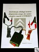 Interfejs / tester diagnostyczny: Citroen