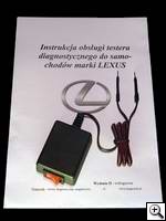Interfejs / tester diagnostyczny: Lexus