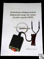 Interfejs / tester diagnostyczny: Opel
